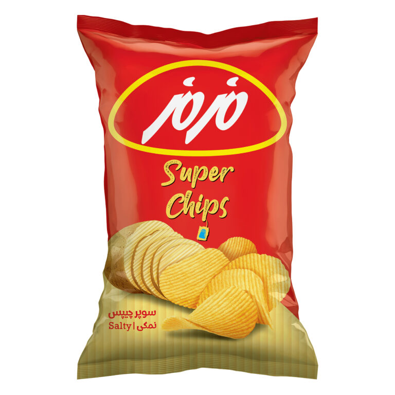 سوپر چیپس نمکی مزمز - 65 گرم